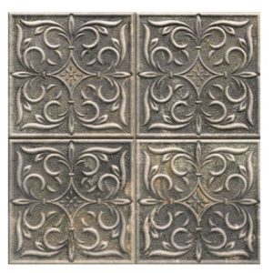 Πλακάκι Τοίχου KARAG ANTIGUA LIS BLACK 33X33εκ.