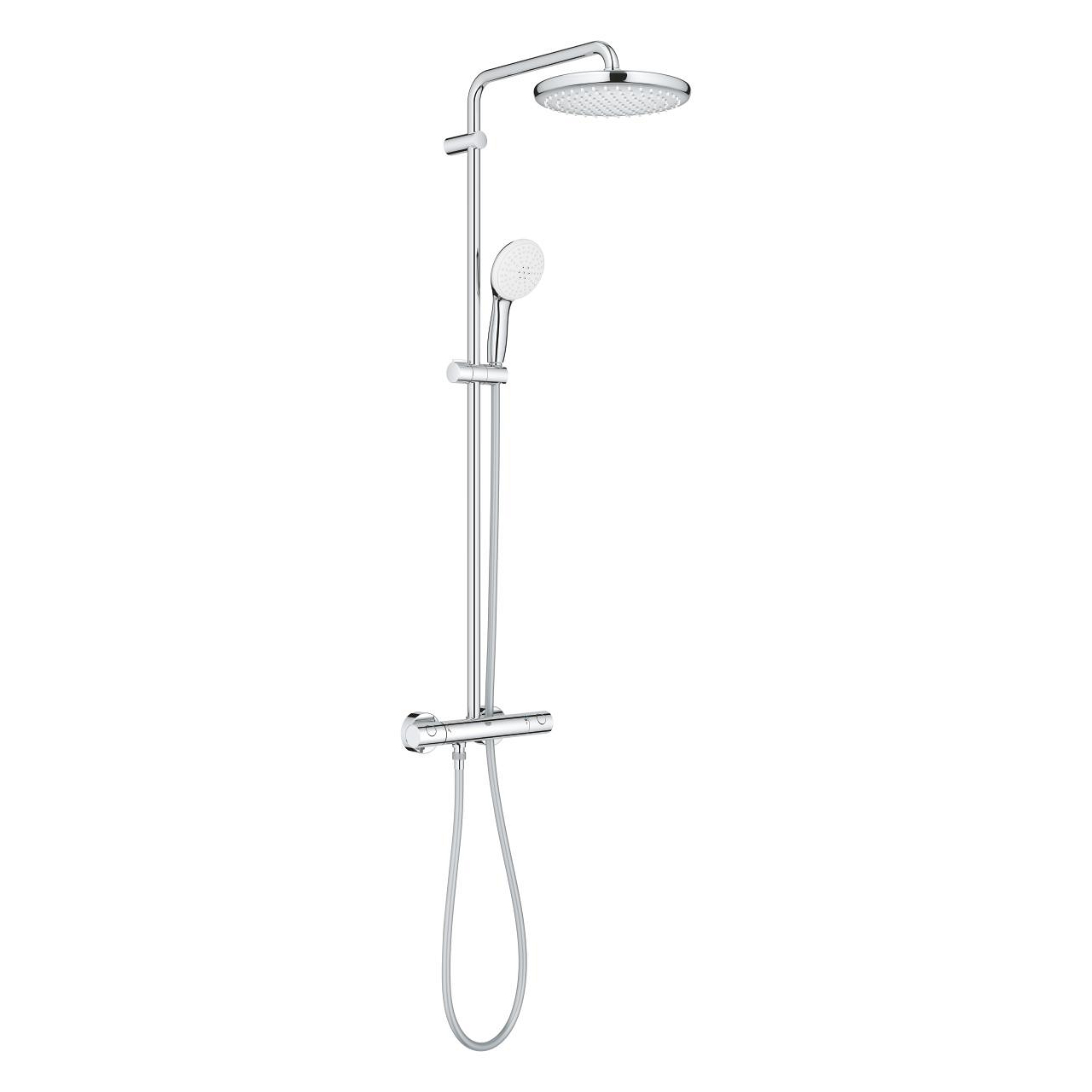 Στήλη Ντουζ GROHE TEMPESTA COSMOPOLITAN 250 με θερμοστατική μπαταρία chrome 26670001 - Image 3