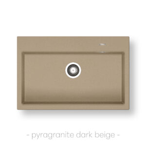 Νεροχύτης Ένθετος PYRAMIS ITHAKA (78X51) 1B Dark Beige 070243311