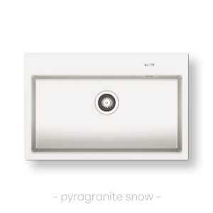 Νεροχύτης Ένθετος PYRAMIS ITHAKA (78X51) 1B Snow 070245711
