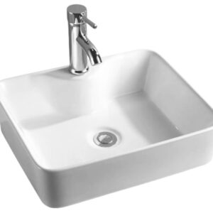 Νιπτήρας Επικαθήμενος Ceramita F318B 47.5x37cm Λευκός